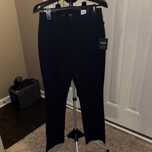 Simply Vera Vera Wang Navy Pinstripe Pants
